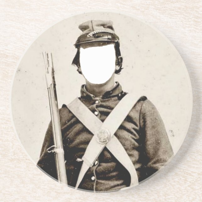 Soldier civil krig Underlägg (Framsidan)