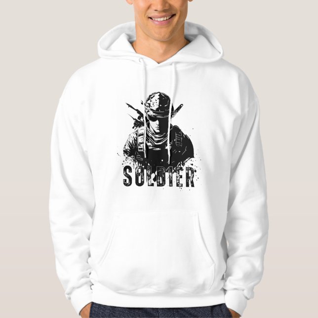 SOLDIER HOODIE (Framsida)