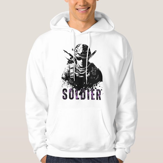 SOLDIER HOODIE (Framsida)