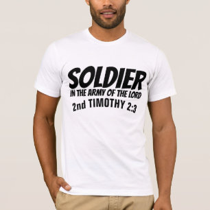 SOLDIER I LORDS ARMY, Christian T Shirt