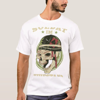 Soldier i Pension Professionell Soldier German T Shirt