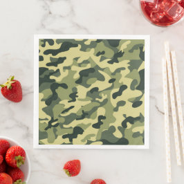 Soldier Joe GI Camouflage Party Napkins Pappersservett