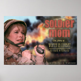 Soldier Mamma Poster (liten extra)