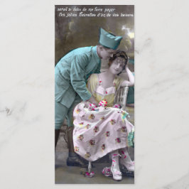 Soldier och Älskare bokmärke Meny