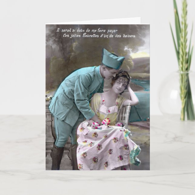 Soldier och Älskare Kort (Framsida)