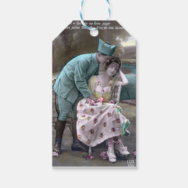 Soldier och Älskare Presentetikett (Framsidan)