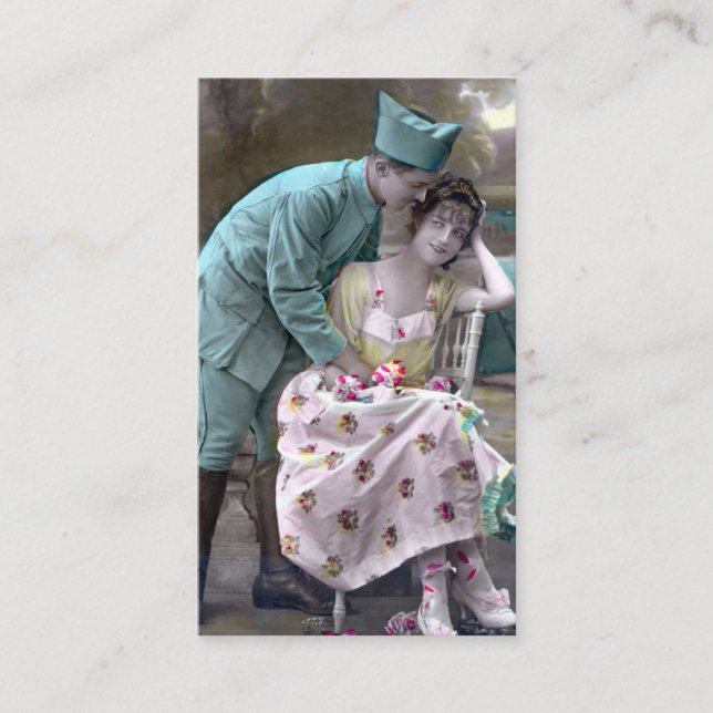 Soldier och Älskare Visitkort (Framsida)