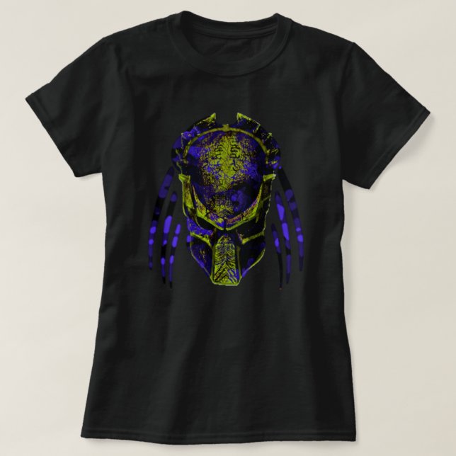 Soldier Predator Blue Gult T Shirt (Design framsida)