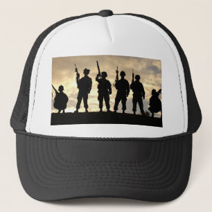 Soldier Silhouettes Truckerkeps
