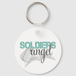 Soldiers Angel-Grönt Nyckelring
