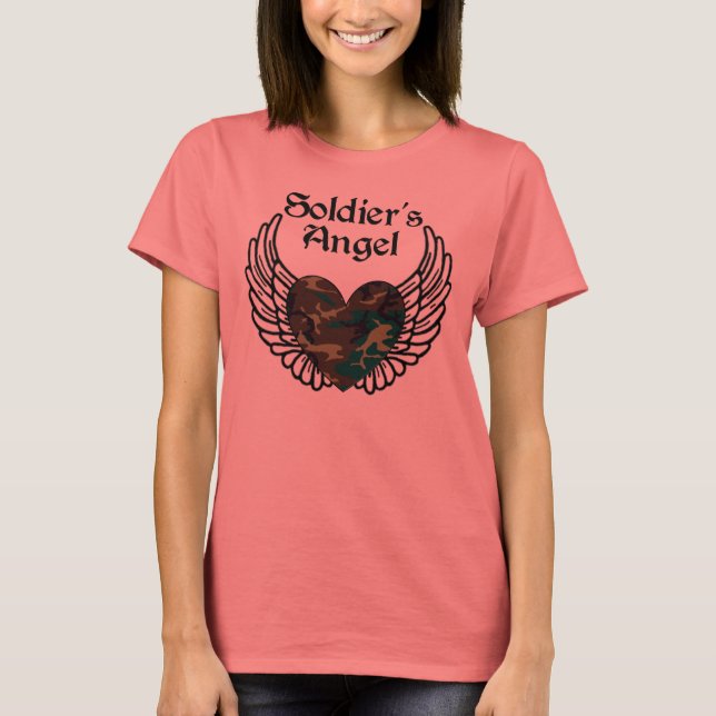 Soldiers Angel Shirt T-shirt (Framsida)