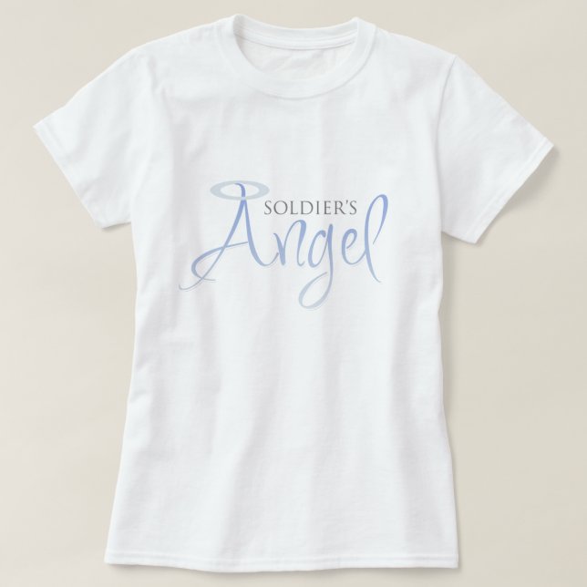 Soldiers ängel tee shirt (Design framsida)