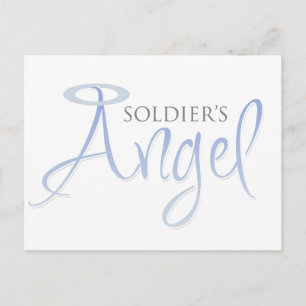 Soldiers ängel vykort