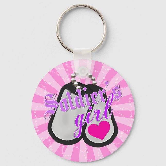 Soldiers flicka nyckelring (Framsida)