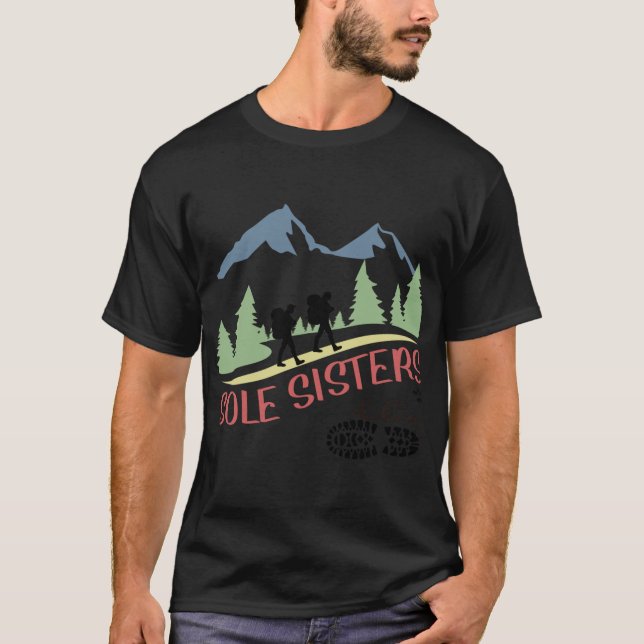 Sole Sisters retro pojke T Shirt (Framsida)