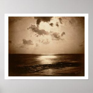 Soleffekt - Ocean, 1857 (albumenutskrift från c Poster