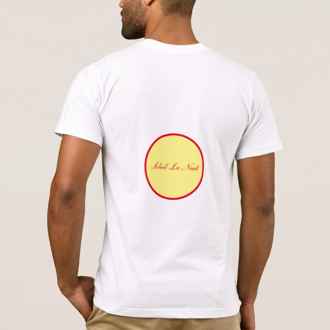 Soleil La Nuit Jersey Kortärmad T-Shirt: Soft T Shirt (Baksida)