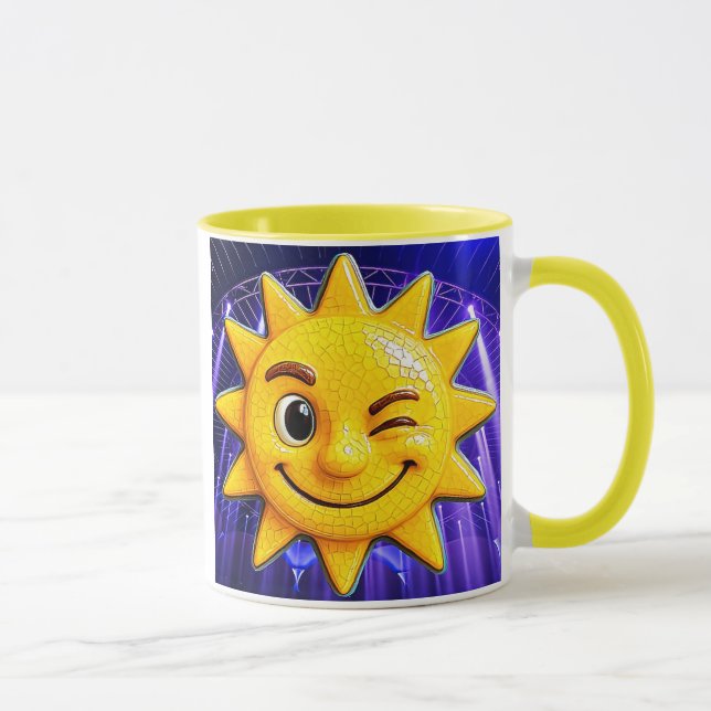  Soleil lumineux souriant Mugg (Höger)