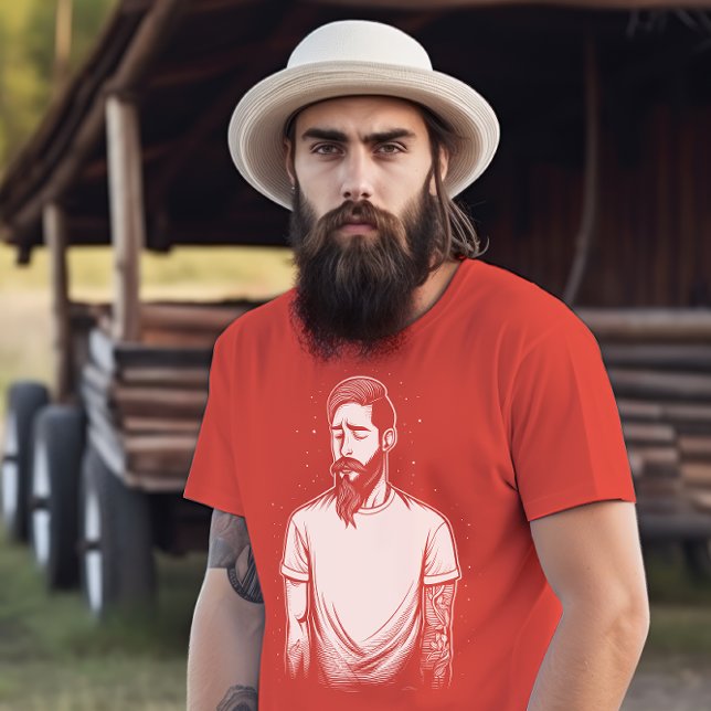 Solemn Hipster T Shirt (Skapare uppladdad)