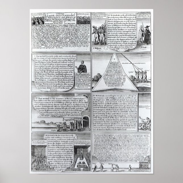 Solemnförbundet och konventionen poster (Framsidan)