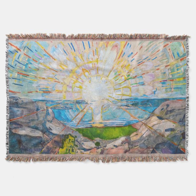 Solen 1909 | Edvard Munch | Filt (Framsidan)