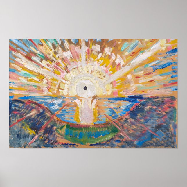 Solen 1912 | Edvard Munch | Poster (Framsidan)