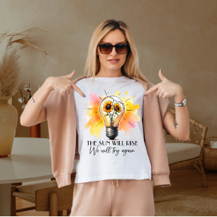 Solen kommer att gå upp t shirt