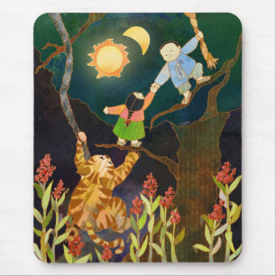 Solen & månen: Koreansk Folk saga Mousepad Musmatta