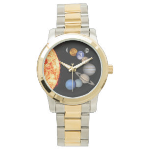 Solen & planen armbandsur