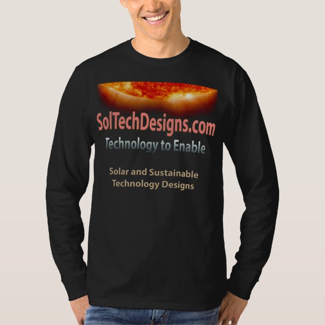 Solen turnerar Amerika som sponsras av SolTech Tee (Framsida)