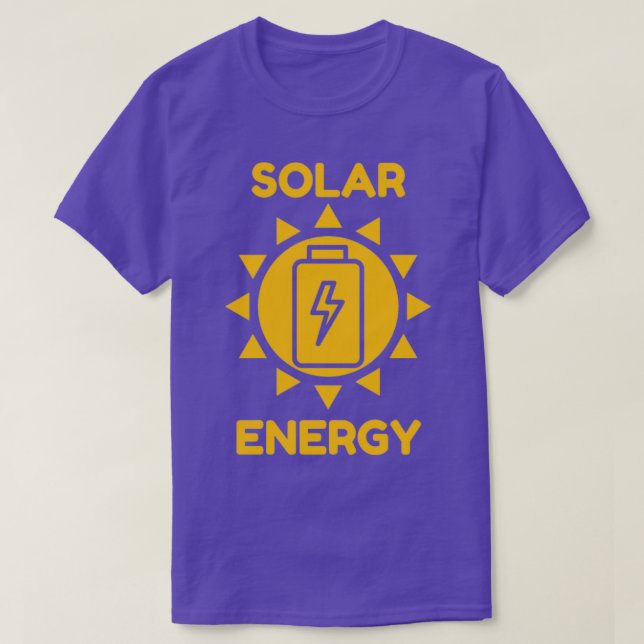 Solenergi 5 t shirt (Design framsida)
