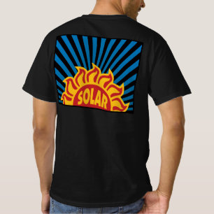 Solenergi Alternativ energimiljö T-Shirt