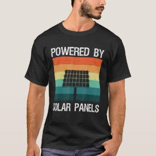 Solenergi från förnybar energi t shirt