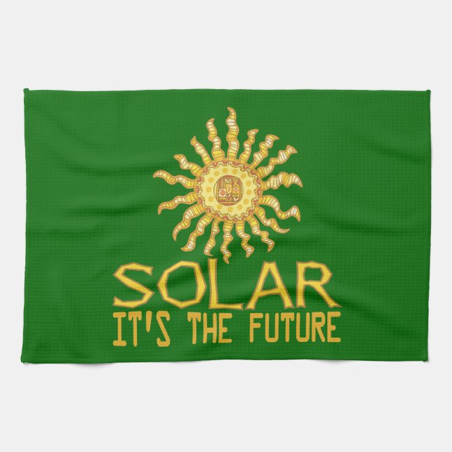 Solenergi Kökshandduk (Horisontell)
