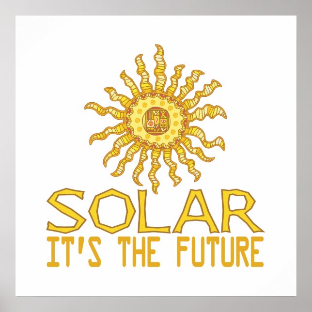 Solenergi Poster (Framsidan)