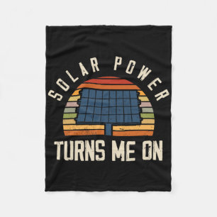 Solenergi, solenergi, solenergi fleecefilt