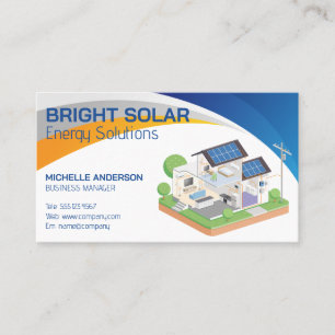 Solenergicellens hemsystem visitkort