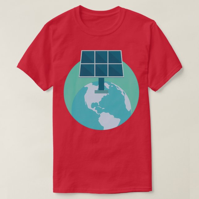 Solenergidesign T Shirt (Design framsida)