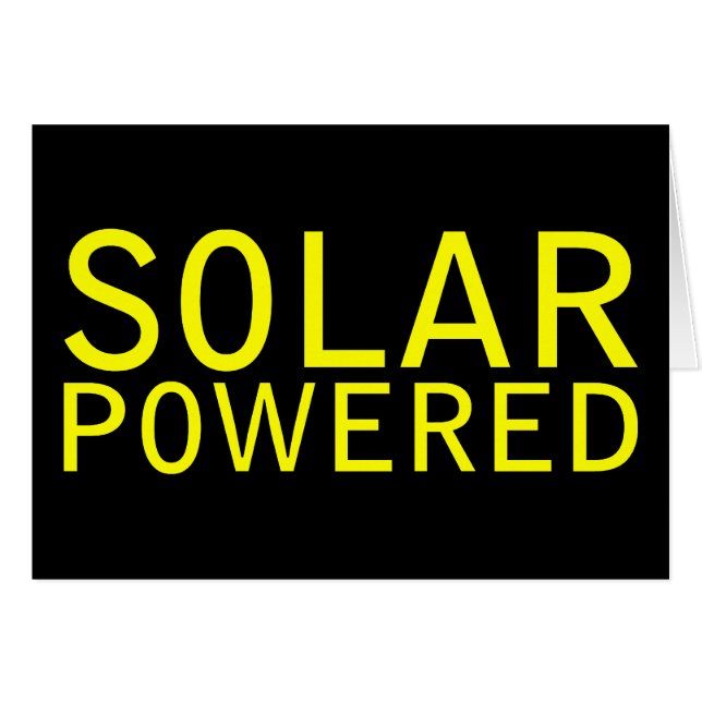 solenergidriven hälsningskort (Framsidan Horizontal)