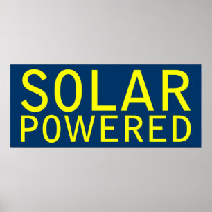 solenergidriven poster