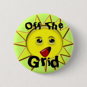 Solenergiknappar Knapp