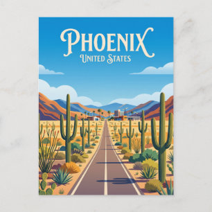 Solens dal förorter Arizona Vykort