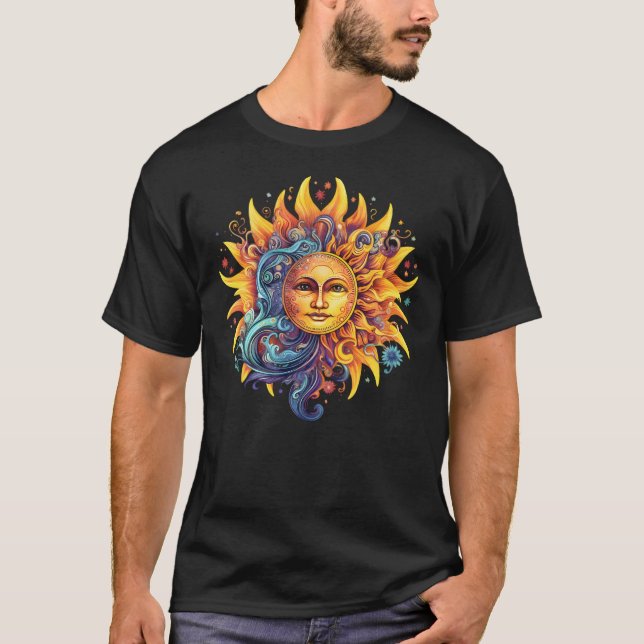 Solens himmelska strålglans t shirt (Framsida)