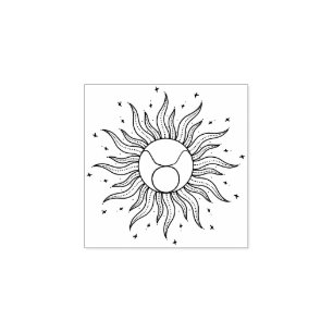 Solens Horoskop Oxen Stämpel