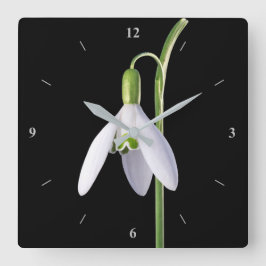 Solens Perfektion Fyrkantig Klocka