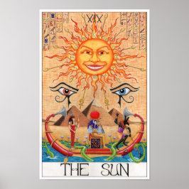 Solens tarotkort poster
