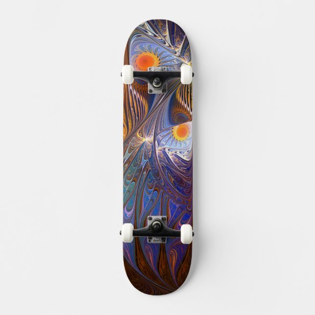 Solens tempel skateboard bräda 21,5 cm (Framsida)