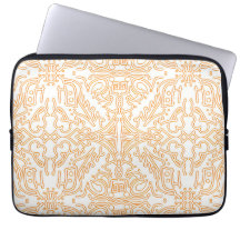 Solfackla Guld Damast Telefon / iPad-fodral