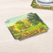 Solfallsmålning, vattenfärg