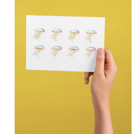 Solfångare: Kustvattenfärgskonst Vykort